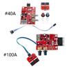 40A/100A Digital Display Spots Welding Time and Current Controller Panel Timing Ammeter Spots Welders Control Board