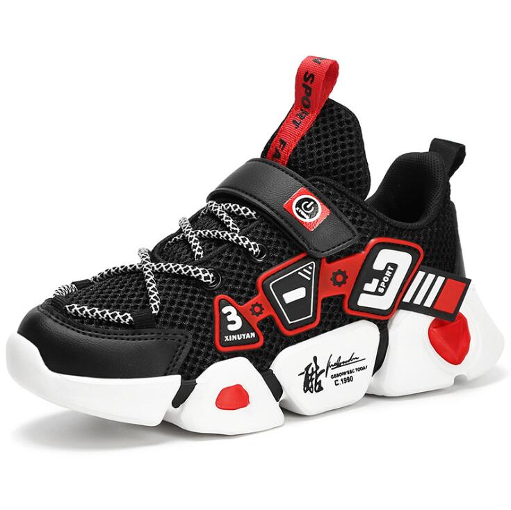 High Quality Children'S Shoes Breathable Sneakers For Boys Lightweight Kids Shoes Soft Bottom Running Shoe Tenis Infantil
