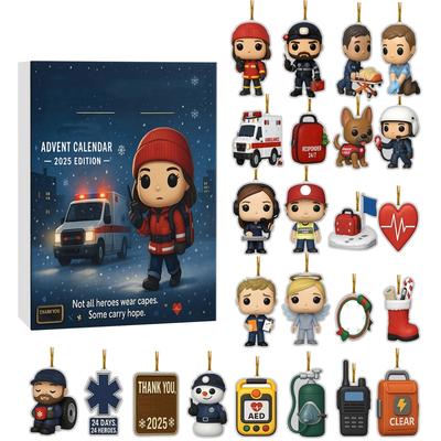 Adventní kalendář obsahuje 24 dárků, adventní kalendář pro panenky s roztomilými figurkami, odpočítávací kalendář s hračkami s překvapením, sběratelské figurky dárek pro děti