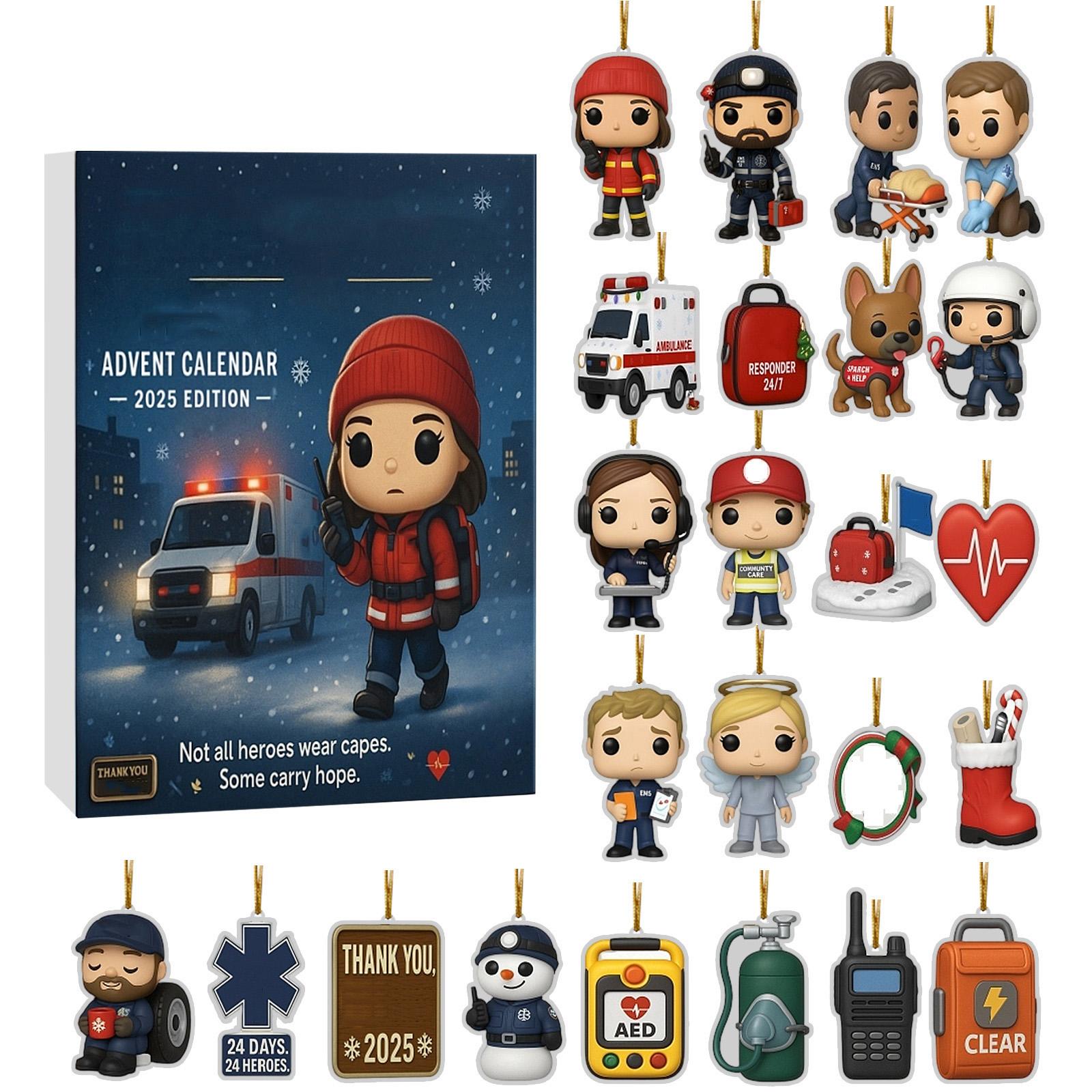 

Адвент-календарь содержит 24 подарка, милые фигурки кукольный адвент-календарь, календарь обратного отсчета с игрушками-сюрпризами, коллекционные фигурки в подарок для детей One Size