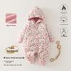 Fleece-lined Baby Romper for Autumn/Winter | 0-1 Year Warm Outing Crawling Suit by Anyang Baby & Children's Wear