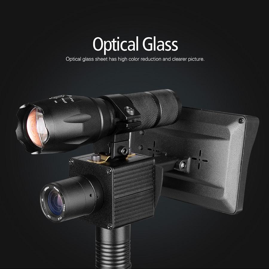 850nm Infrared LEDs IR Night Vision Cameras Outdoor Scope 0130 Waterproof 4.3 Inch LED Wildlife Trap Cameras