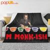 Monk Im Monk Ish Licensed Classic Tv Show Adrian Monk White Ultra-Soft Blanket Quilt Winter Sofa Cover Bed Covers