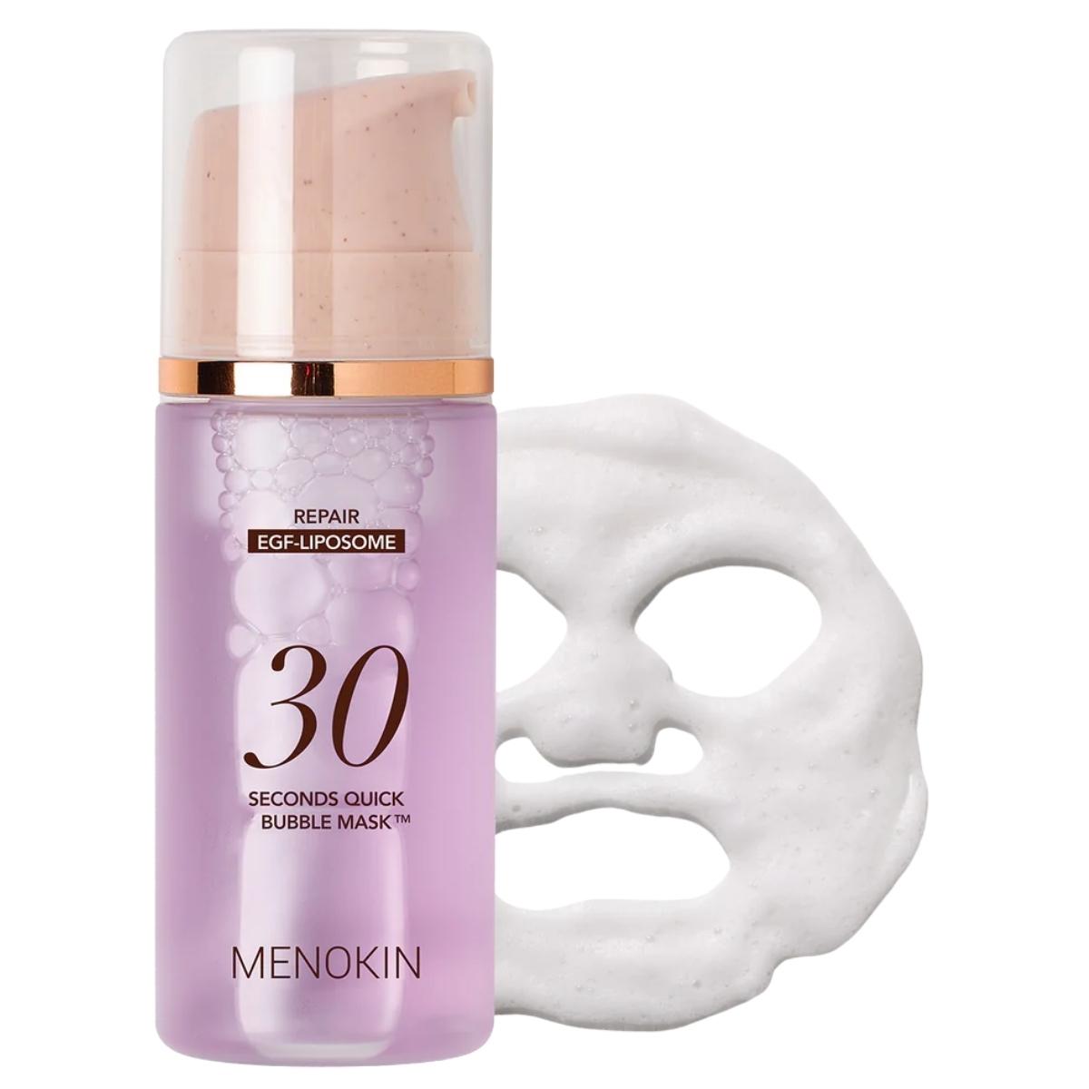

MENOKIN 30 Seconds Quick Bubble Mask REPAIR 95 ml - regenerating foam mask
