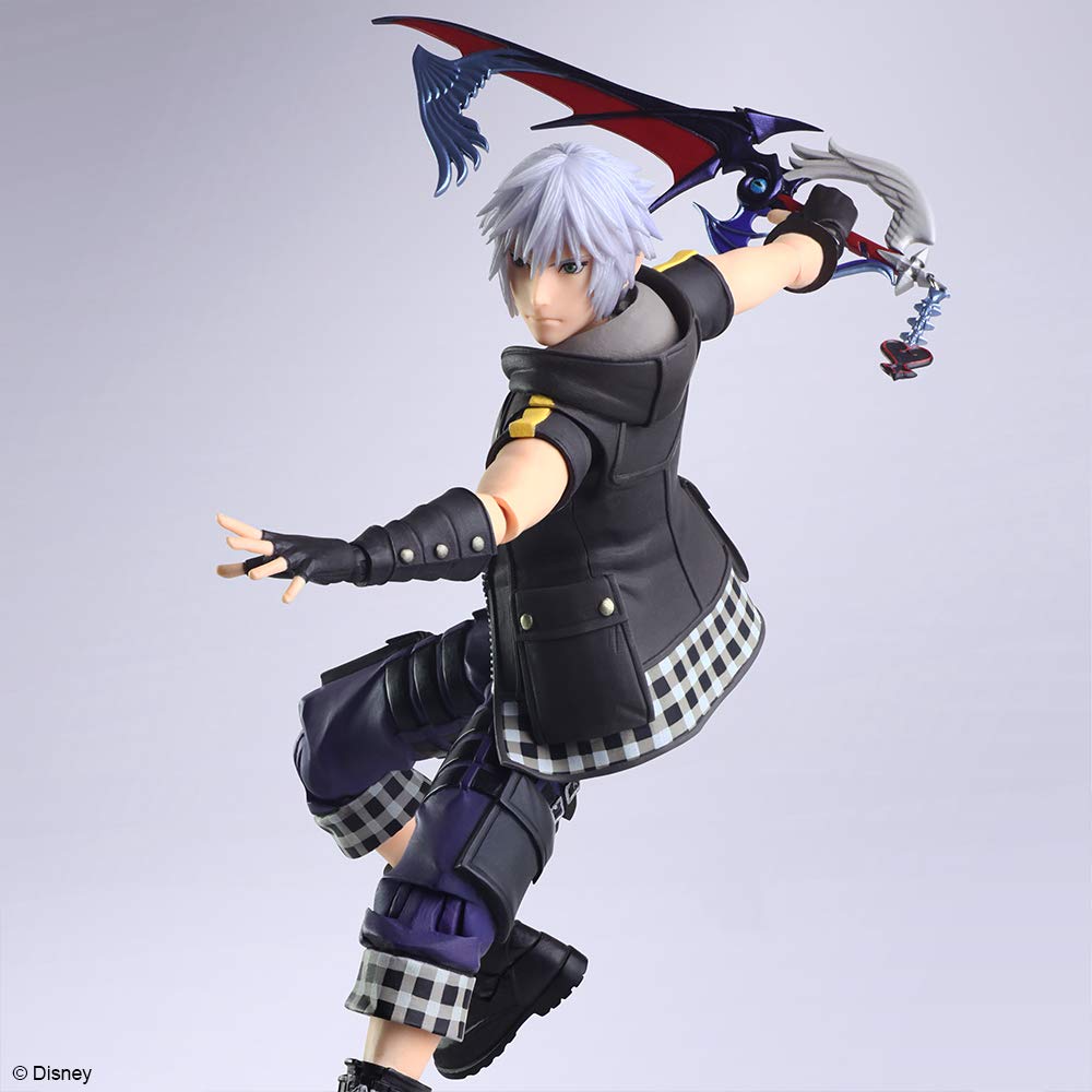 KINGDOM HEARTS III BRING ARTS Riku Version 2 PVC painted action figure