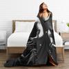 Warm Soft Blanket Travel Quevedo Singer Cool Rapper  Throw Blanket  Flannel Bedspread For Home Decor Print Sofa Bed Cover