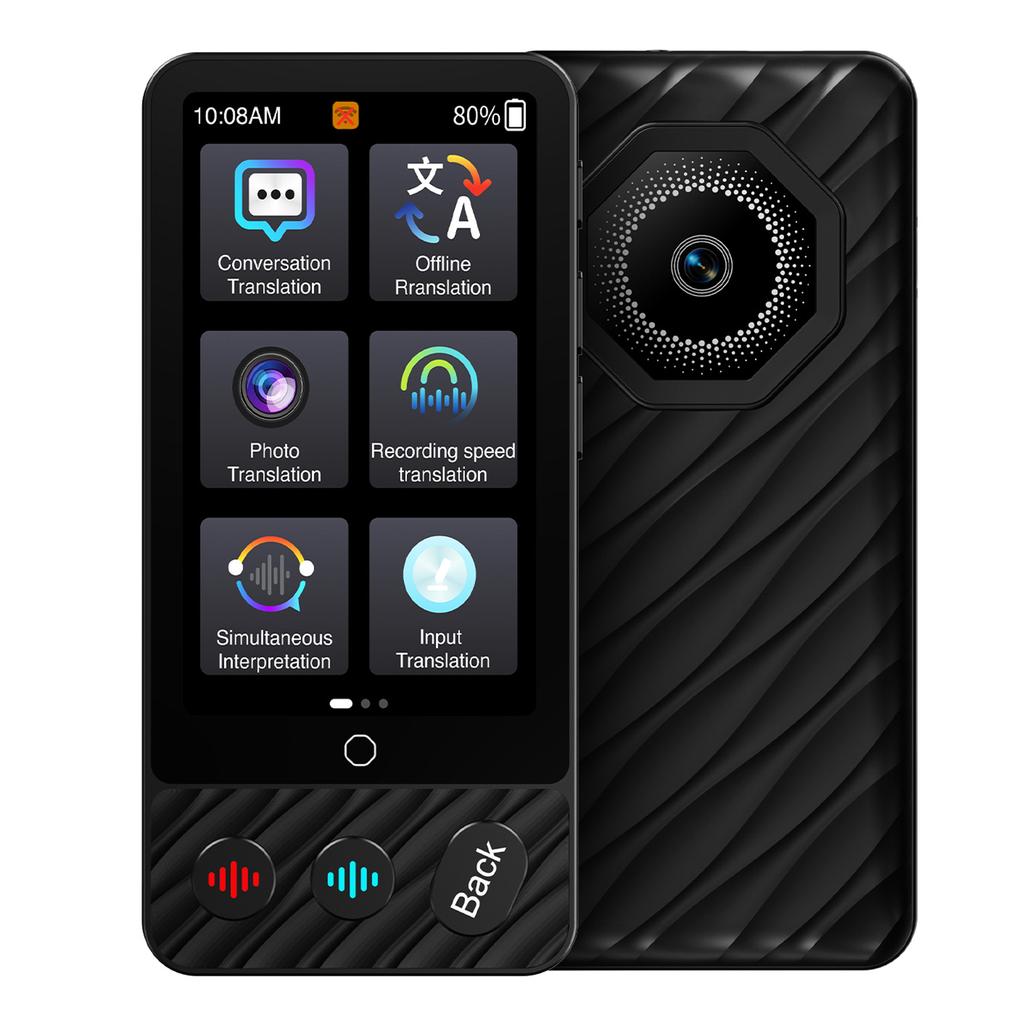 Portable Language Translator Device 142 Languages Voice Translating Offline Translation Simultaneous Interpretation