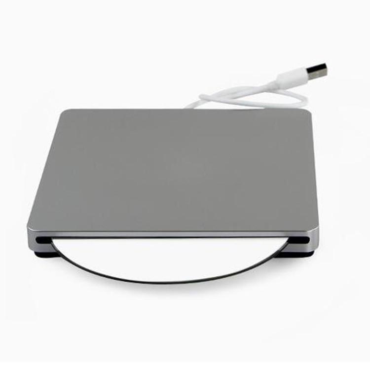 

Внешний комбинированный привод DVD и CD с загрузкой через слот USB Type-C серебряный