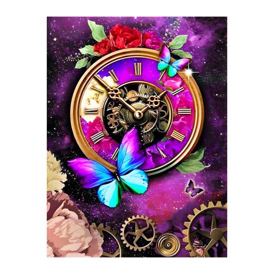 1 Set 5D DIY Diamond Painting Kit Landscapes Cats Butterflies Pattern Diamond Painting Picture for Home Decor