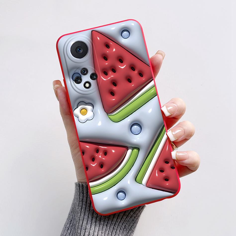 Funda For Honor 50 Capa Huawei Nova 9 Phone Case Soft Silicone Cute Cat Bear Cartoons Back Cover For Nova9 Honor50 Coque Bumper