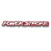 1pc 3D Metal POWER STROKE Rear Trunk Car Emblem Badge Decal For Ford Excursion 3.0 2018 F-150 F150 Auto Sticker Accessories