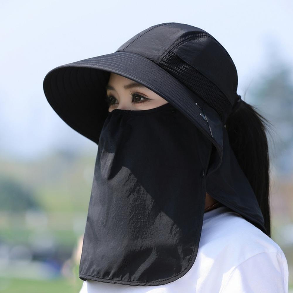 Breathable Bucket Hat Anti-UV Fisherman Hat New Fishing Cap Women