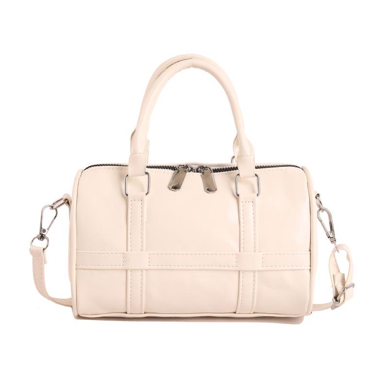 Hand-held Boston Bag - Vintage and Fashionable Small Bag, Single Shoulder Bag, Versatile Crossbody Bag