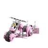 Educational Motorcycle Puzzle Toy Assembly Kit For Kids - Interactive Building Block Plaything Gifts For Children