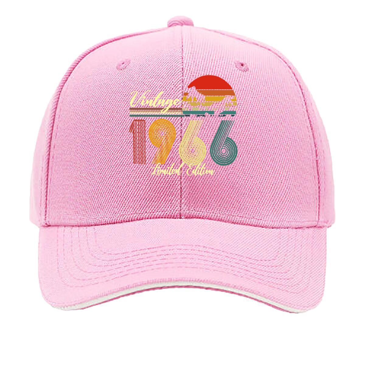 

Vintage 1966 Retro Design Art Sandwich Baseball Cap One Size розовый