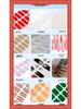 16-Finger French Christmas Gel Nail Stickers - No-Bake, European & American Fashion
