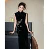 Cheongsam 1011 new Chinese-style modified dignified and elegant model catwalk performance clothes high-end atmospheric high-grade dresses
