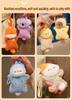 Adorable Capybara & Raccoon Plush Toy Charm