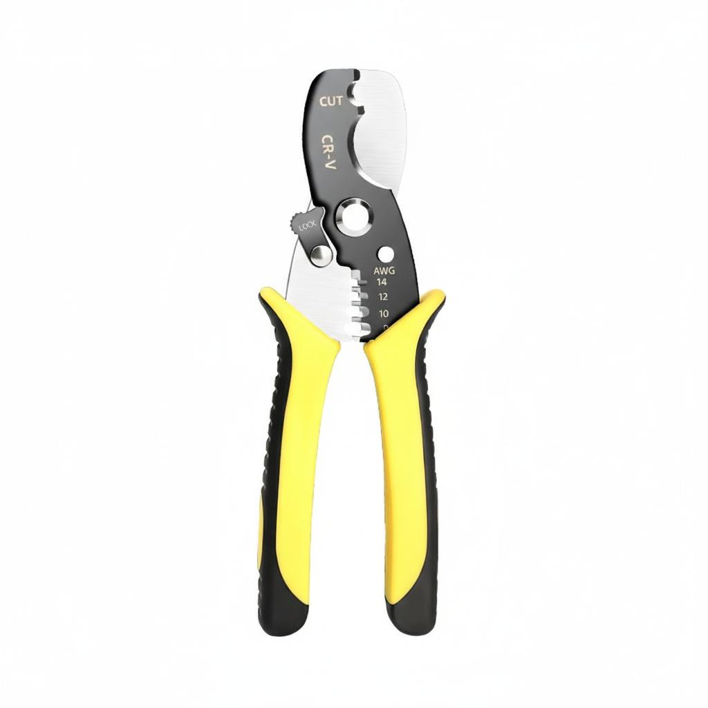 Electrician Multifunction Wire Stripping Pliers With High-Carbon Steel For Home Repair And Cable Cutting