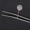 Leather Edging Creaser Tool with Wood Handle Leather Craft Scriber Marking Tool Adjustable Leather Creaser Working Tool