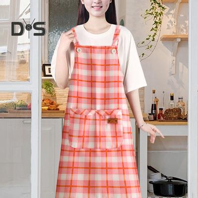 Comfortable Cooking Apron Waterproof Convenient Ladies Multi-use Chef Household Cleaning Apron