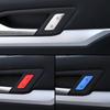 Car Styling Door Unlock Button Switch Cover Trim Sticker Fit For Volkswagen VW Golf 8 MK8 2020-2021 Auto Interior Accessories