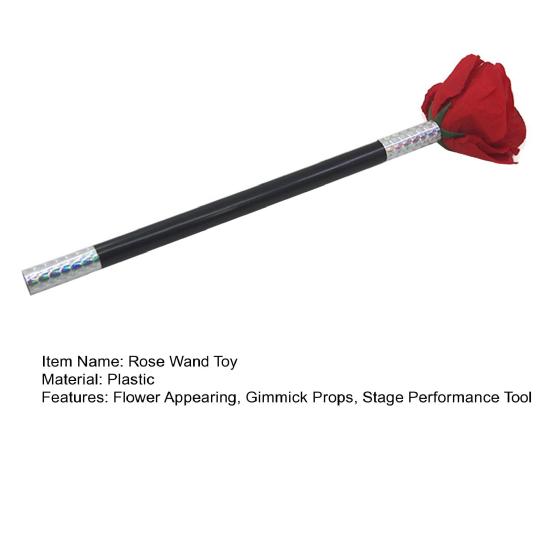 Baguette Rose, jouet à coller sur la fleur, pour enfants et adultes, illusion de spectacle sur scène, accessoires Gimmick, fête de mariage, saint-valentin