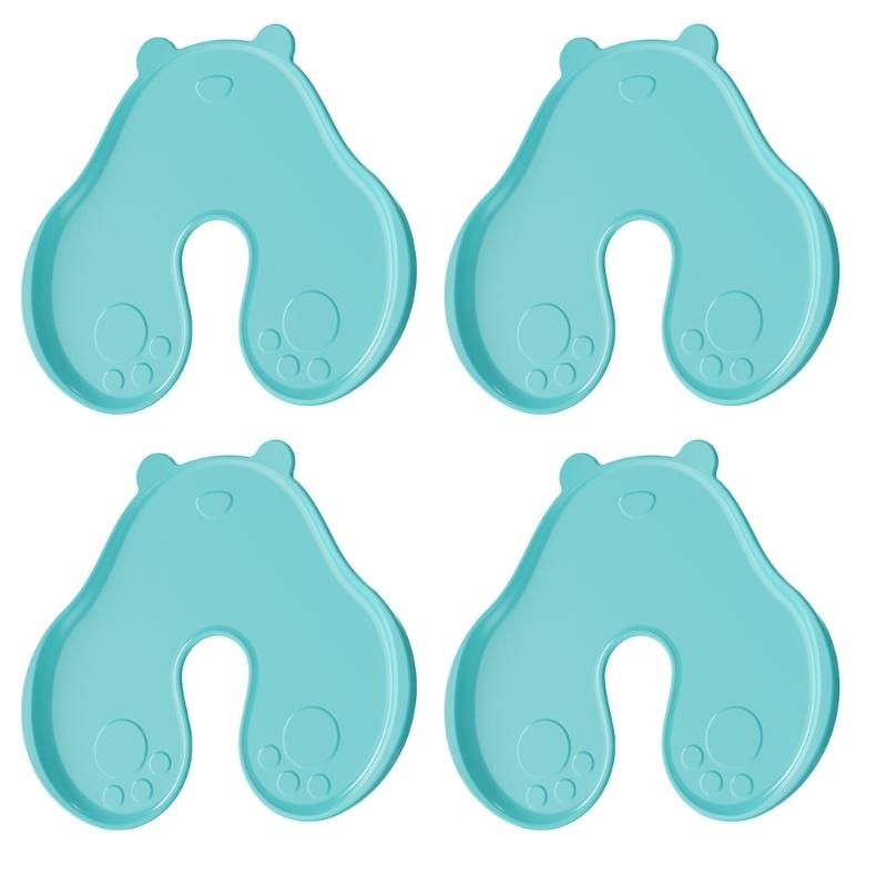 

4 шт. Пластыри для помощи при инъекциях Нежные, безопасные для кожи, Пластыри для помощи при вакцинации, Пластыри для облегчения боли от иглы у младенцев зелёный