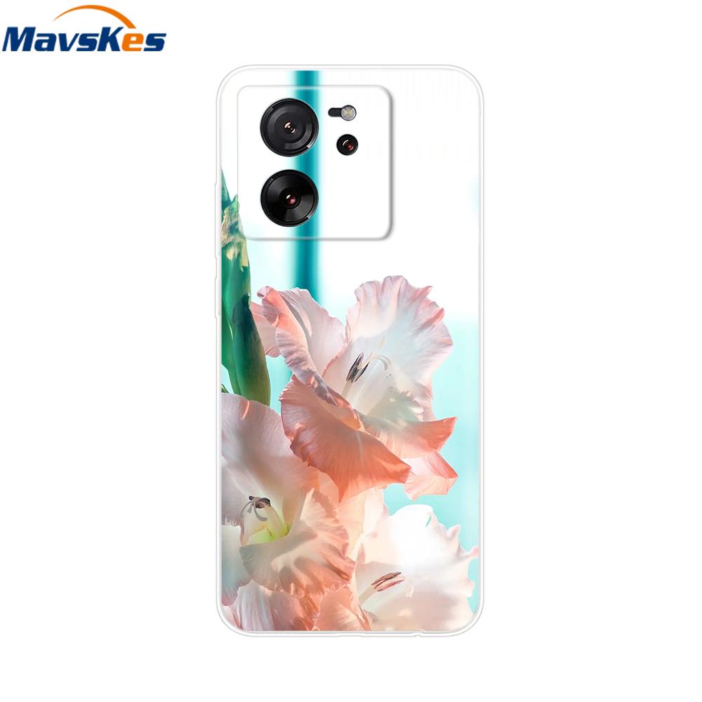 For Xiaomi 13T Pro 5G Case 13T 13 Soft Clear Silicone Bumper Phone Back Cover for Xiaomi 13 Lite 13T Pro Mi13T Shockproof Cases