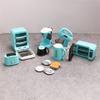 1Set 1:12 Dollhouse Miniature Coffee Machine Egg Beater Home Appliances Decor Toy Doll House Accessories