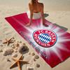 Bayern Munchen Logo Design Beach Towel, Quick-drying, Easy To Care For, Use for Both Fitness and Beach Vacations,Sports Essential Fan Gift
