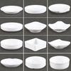 Korean Style Melamine Round Dish for Snacks, Cold Dishes, BBQ, Hot Pot, and Sauces
