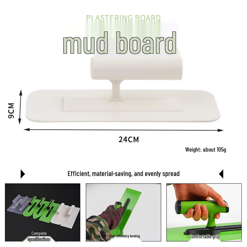 Large Tempered Plastic Cement Trowel and Plastering Board Tiler Tool
