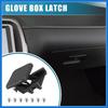 Front Glove Box Lid Latch Lock Handle Cover for Chevrolet Silverado 1500 2001-2007 Latch Catch Clip Black Auto Accessories