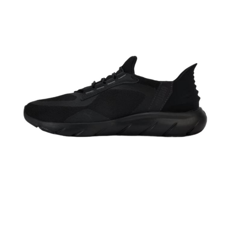 Puma Softride Flexlace Easein Alt WD Comfortable Fabric Synthetic Leather Durable Low-Top Running Shoes Unisex sneaker Black 311996-02