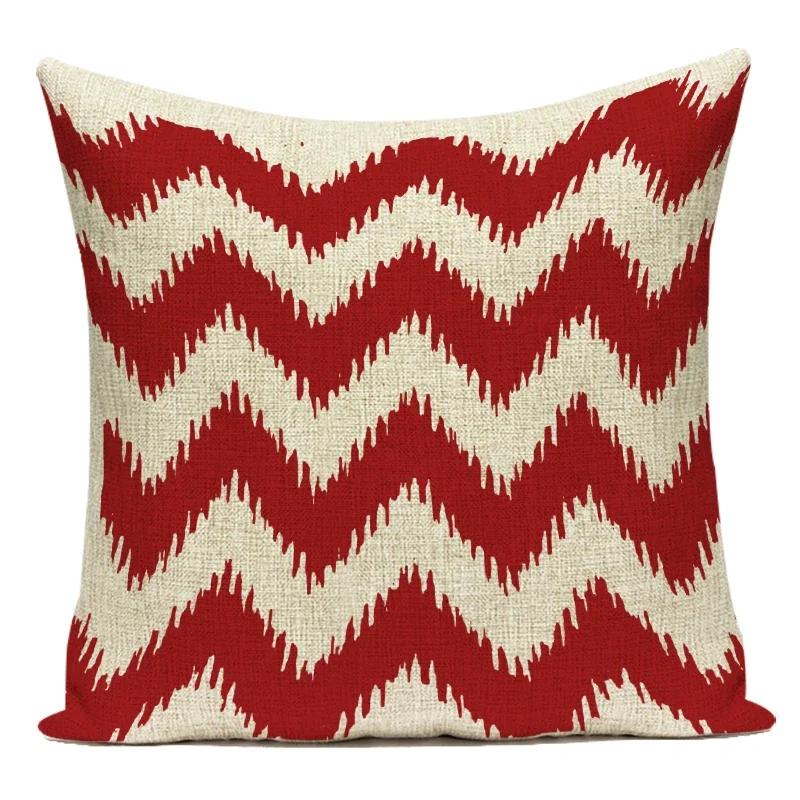 Nordic Cushions Case Home Decorative Pillow Cases Line Geometric Stripes Pillows Covers Sofa Bed Square Cushion Covers