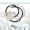 Washer Lid Lock Fixing Set Washer Accessory Washer Component Washer Lid Lock Repair Set for GTW460AMJ1WW GTW460AMJ2WW