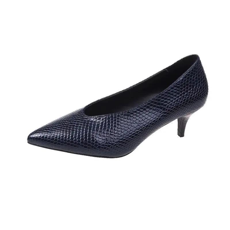 Mocassins Chaussures pour Femmes Talons Hauts Bleus Talon Bloc Élégant Mode Livraison Rapide Avec Réduction Chic et Élégant Escarpins Femme