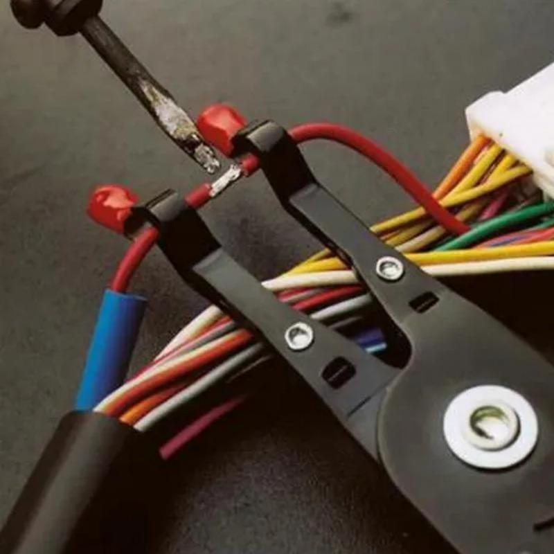 1 PC אוניברסלי לרכב עזר הלחמה צבת להחזיק 2 חוטים כלי חדשני לתיקון רכב מוסך כלים מהדק ריתוך תיל