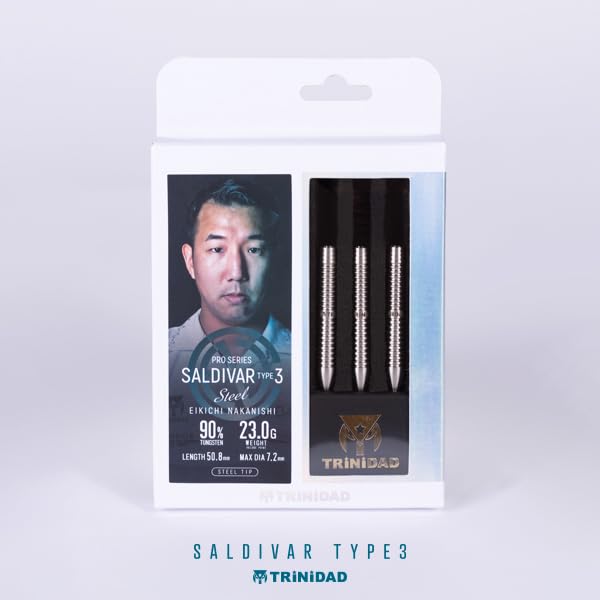 TRiNiDAD PRO Saldivar3 Steel Dart designed by Nagayoshi Nakanishi Barrel,