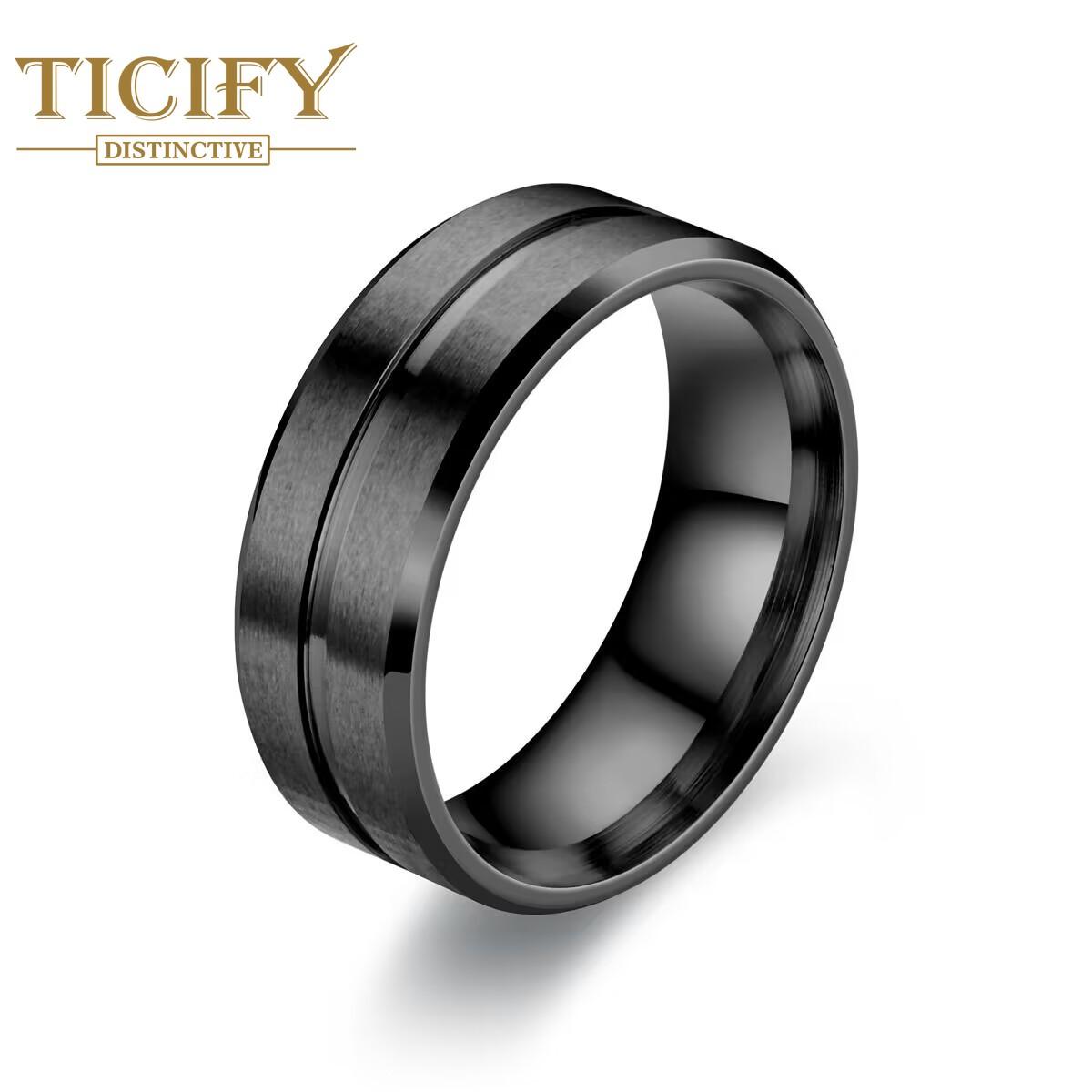 

Кольцо из титановой стали для мужчин, европейское и американское нишевое простое парное кольцо с матовой матовой поверхностью 9