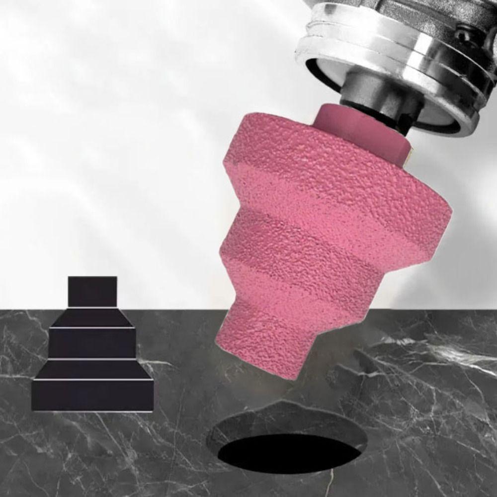 Straight Flute Design Multi Layer Tapered Reamer Core Drill Bit  Ceramic Tile Stone