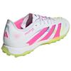 Adidas Predator Pro Comfortable Soft TF (Rubber Studs) Artificial Turf Non-Slip Durable Soccer Shoes Unisex Soccer Shoes Pink White JH6468