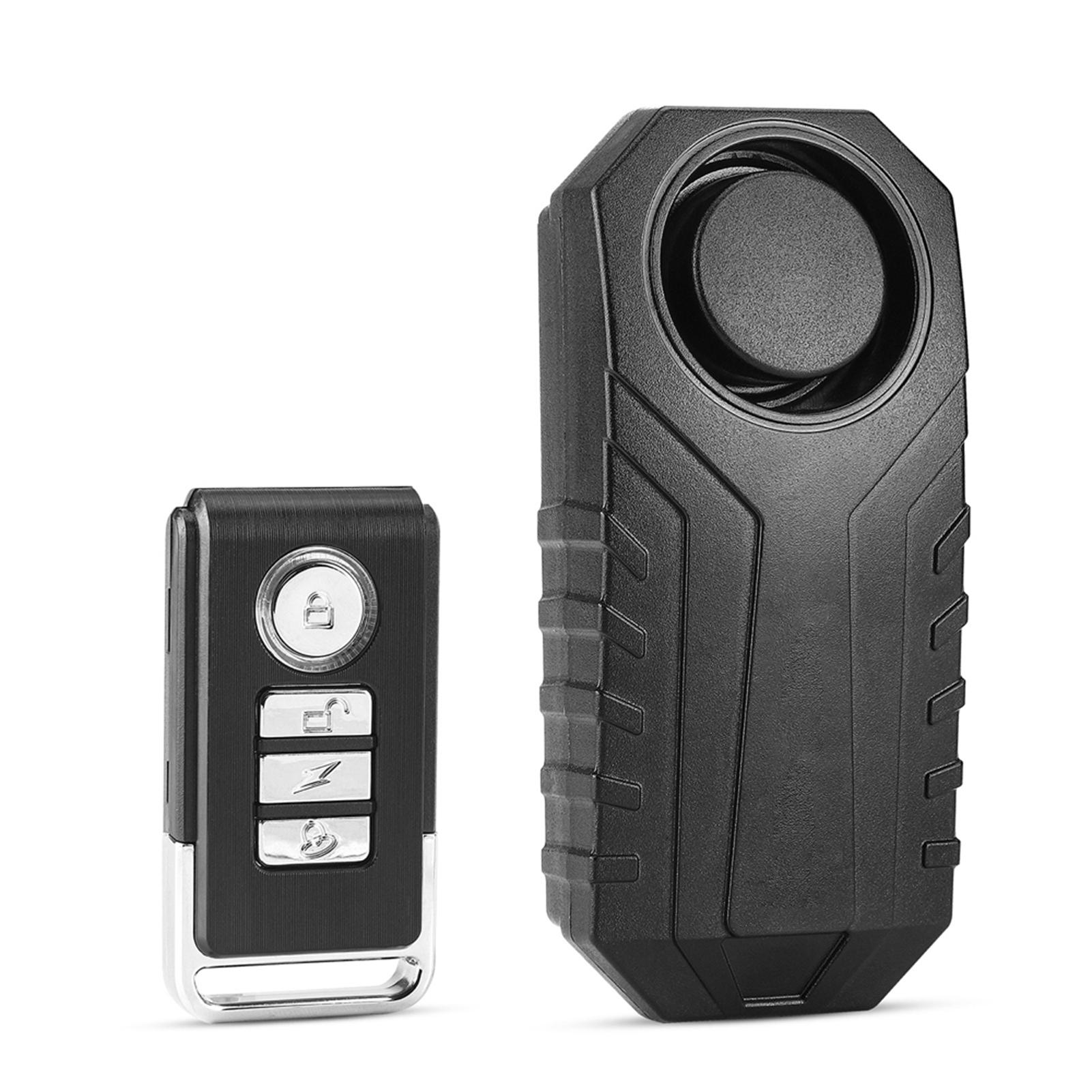 

AntiTheft High Visibility Alarm Wireless Bike E-Bike Movement Sensing Alarm Waterproof Remote Srch and Alarm Device