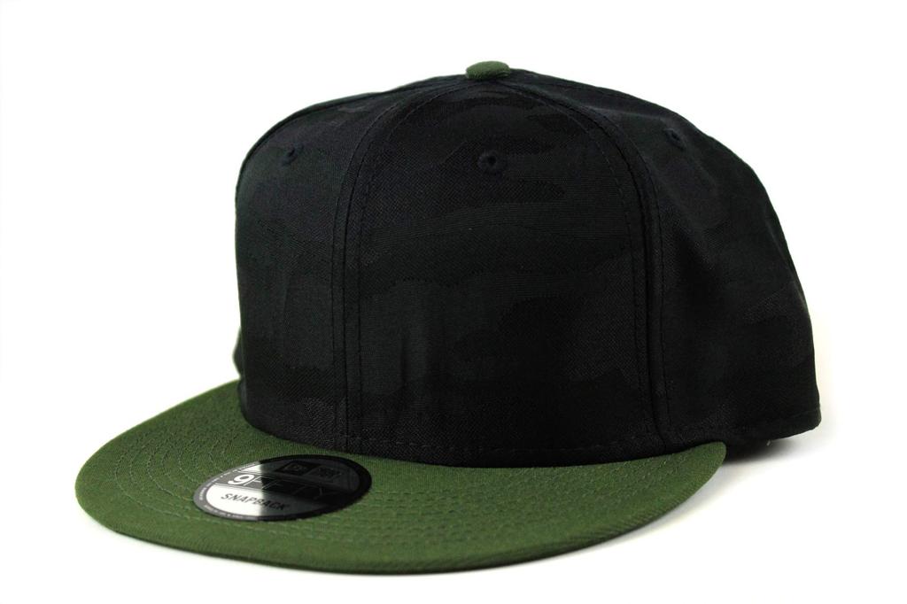 New Era 9FIFTY Camouflage Snapback Cap in CAMO ARMY/BLACK