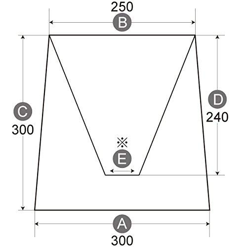 Lampshade Replacement Lampshade, Holder Type, 30cm Diameter, Shantung, Ivory, H-30253