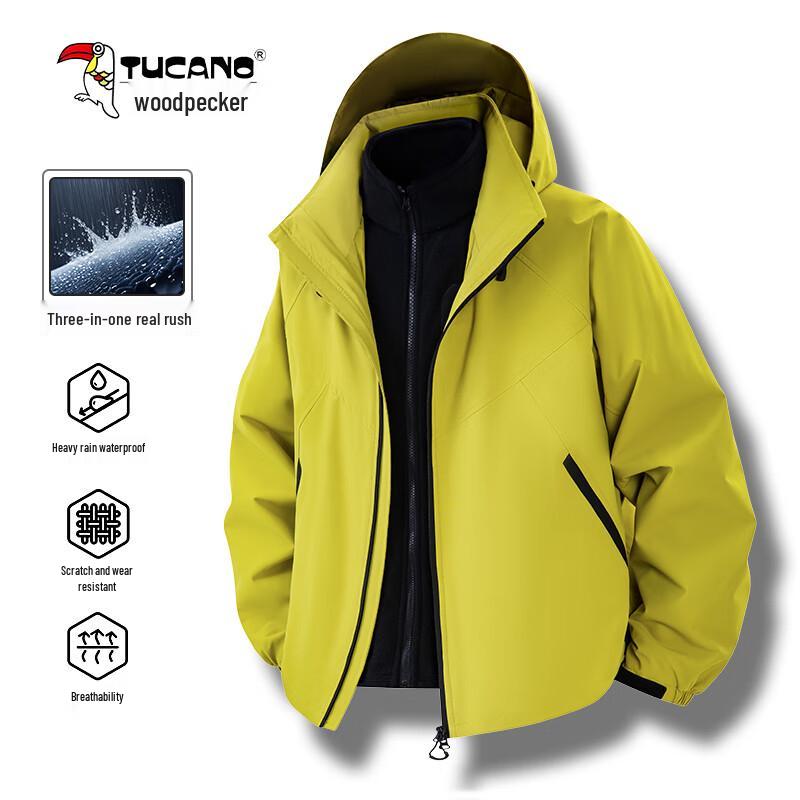 Tucano Men's 3-in-1 Outdoor Graphene Thermal Jacket