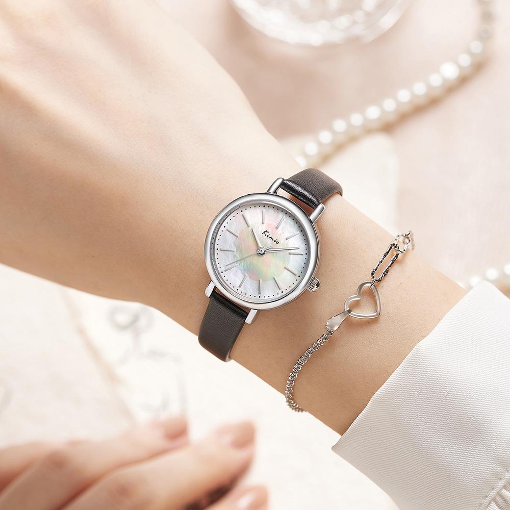 Damenuhr Neuer Stil Schlichte Mode Wasserdicht Student Lässig Atmosphärischer Trend Ins Damenuhr