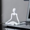 Abstract Figures Thinkers Plastic Handicrafts Cute Little Ornaments Room Decorations Artistic Living Room Ornaments