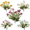 Chamomile Daisy Artificial Flower Bundle for Outdoor Wedding Table Decoration